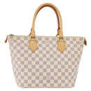 LOUIS VUITTON Damier Azur Saleya PM Tote Bag N51186 LV Auth 209617A-2