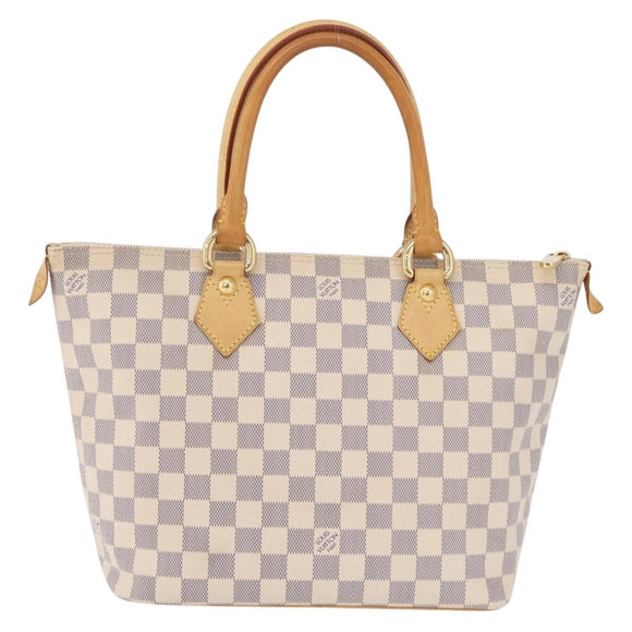 LOUIS VUITTON Damier Azur Saleya PM Tote Bag N51186 LV Auth 209617A