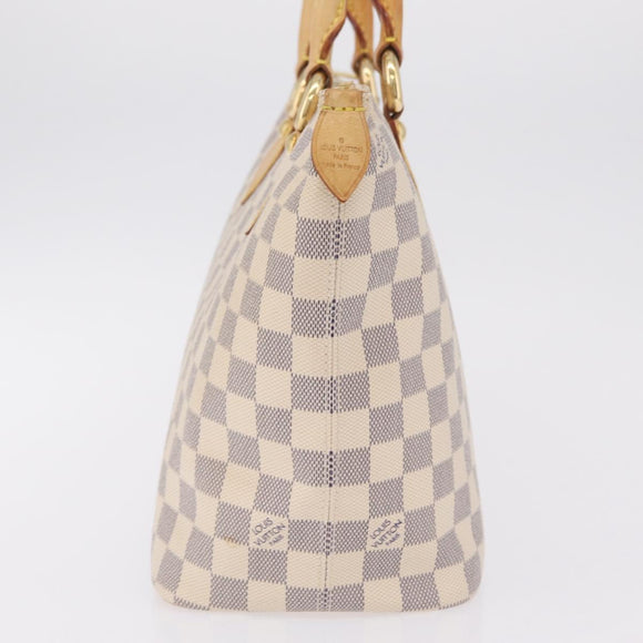 LOUIS VUITTON Damier Azur Saleya PM Tote Bag N51186 LV Auth 209617A