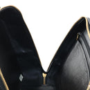 CHANEL Matelasse Vanity Chain Shoulder Bag Patent 2way Black CC Auth 209619A-24
