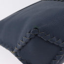 Bottega Veneta INTRECCIATO Shoulder Bag Leather Blue Auth 209621A-12