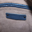Bottega Veneta INTRECCIATO Shoulder Bag Leather Blue Auth 209621A-16