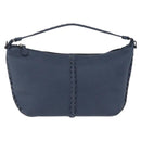 Bottega Veneta INTRECCIATO Shoulder Bag Leather Blue Auth 209621A-2