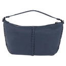 Bottega Veneta INTRECCIATO Shoulder Bag Leather Blue Auth 209621A-3