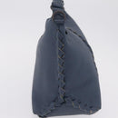Bottega Veneta INTRECCIATO Shoulder Bag Leather Blue Auth 209621A-5