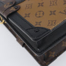 LOUIS VUITTON Monogram Reverse Trunk Clutch Shoulder Bag M43596 Auth 209626SAM-14