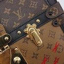 LOUIS VUITTON Monogram Reverse Trunk Clutch Shoulder Bag M43596 Auth 209626SAM-21