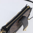 LOUIS VUITTON Monogram Reverse Trunk Clutch Shoulder Bag M43596 Auth 209626SAM-10