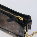 LOUIS VUITTON Monogram Reverse Trunk Clutch Shoulder Bag M43596 Auth 209626SAM-25