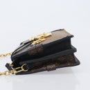 LOUIS VUITTON Monogram Reverse Trunk Clutch Shoulder Bag M43596 Auth 209626SAM-5