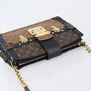 LOUIS VUITTON Monogram Reverse Trunk Clutch Shoulder Bag M43596 Auth 209626SAM-6