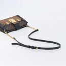 LOUIS VUITTON Monogram Reverse Trunk Clutch Shoulder Bag M43596 Auth 209626SAM-7