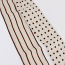 LOUIS VUITTON Scarf Rayon White Black MP0604 LV Auth 209627-5