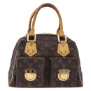 LOUIS VUITTON Monogram Manhattan PM Hand Bag M40026 LV Auth 209632-2
