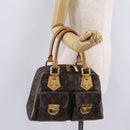 LOUIS VUITTON Monogram Manhattan PM Hand Bag M40026 LV Auth 209632-29