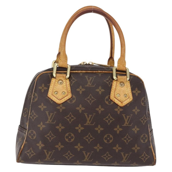 LOUIS VUITTON Monogram Manhattan PM Hand Bag M40026 LV Auth 209632
