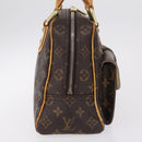 LOUIS VUITTON Monogram Manhattan PM Hand Bag M40026 LV Auth 209632-5