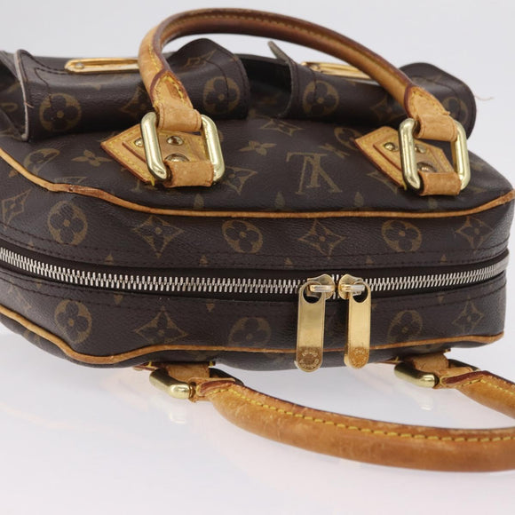 LOUIS VUITTON Monogram Manhattan PM Hand Bag M40026 LV Auth 209632