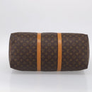 LOUIS VUITTON Monogram Keepall 50 Boston Bag M41426 LV Auth 209633V-9