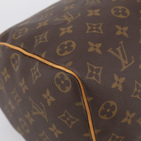 LOUIS VUITTON Monogram Speedy 35 Hand Bag M41524 LV Auth 209634V