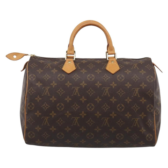 LOUIS VUITTON Monogram Speedy 35 Hand Bag M41524 LV Auth 209634V