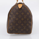 LOUIS VUITTON Monogram Speedy 35 Hand Bag M41524 LV Auth 209634V-4