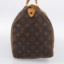 LOUIS VUITTON Monogram Speedy 35 Hand Bag M41524 LV Auth 209634V-5