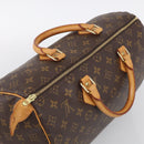 LOUIS VUITTON Monogram Speedy 35 Hand Bag M41524 LV Auth 209634V-6