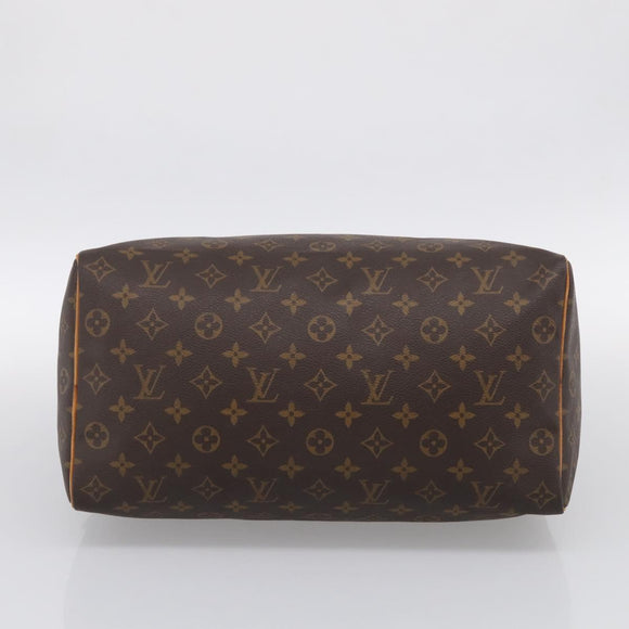 LOUIS VUITTON Monogram Speedy 35 Hand Bag M41524 LV Auth 209634V