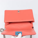 CHANEL Boy Chanel Chain Shoulder Bag Leather Tweed Multicolor CC Auth 209643SAM-21