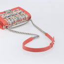 CHANEL Boy Chanel Chain Shoulder Bag Leather Tweed Multicolor CC Auth 209643SAM-7