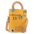 LOUIS VUITTON Vertical Box Trunk Shoulder Bag Saffron M59666 Auth 209644SAM-1