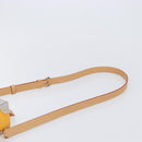 LOUIS VUITTON Vertical Box Trunk Shoulder Bag Saffron M59666 Auth 209644SAM-10