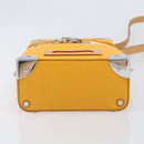 LOUIS VUITTON Vertical Box Trunk Shoulder Bag Saffron M59666 Auth 209644SAM-12