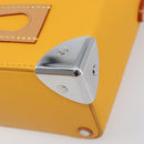 LOUIS VUITTON Vertical Box Trunk Shoulder Bag Saffron M59666 Auth 209644SAM-13