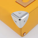 LOUIS VUITTON Vertical Box Trunk Shoulder Bag Saffron M59666 Auth 209644SAM-14