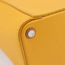LOUIS VUITTON Vertical Box Trunk Shoulder Bag Saffron M59666 Auth 209644SAM-17