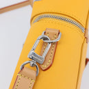 LOUIS VUITTON Vertical Box Trunk Shoulder Bag Saffron M59666 Auth 209644SAM-19