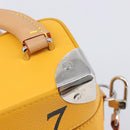 LOUIS VUITTON Vertical Box Trunk Shoulder Bag Saffron M59666 Auth 209644SAM-20