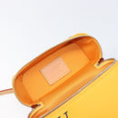 LOUIS VUITTON Vertical Box Trunk Shoulder Bag Saffron M59666 Auth 209644SAM-23