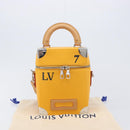 LOUIS VUITTON Vertical Box Trunk Shoulder Bag Saffron M59666 Auth 209644SAM-30