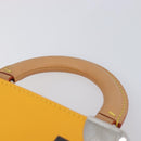 LOUIS VUITTON Vertical Box Trunk Shoulder Bag Saffron M59666 Auth 209644SAM-8