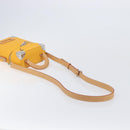 LOUIS VUITTON Vertical Box Trunk Shoulder Bag Saffron M59666 Auth 209644SAM-9