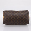 LOUIS VUITTON Monogram Speedy Bandouliere 35 Hand Bag M41111 LV Auth 209645A-14