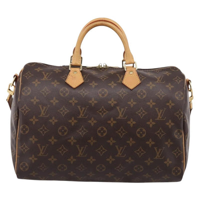LOUIS VUITTON Monogram Speedy Bandouliere 35 Hand Bag M41111 LV Auth 209645A - 0