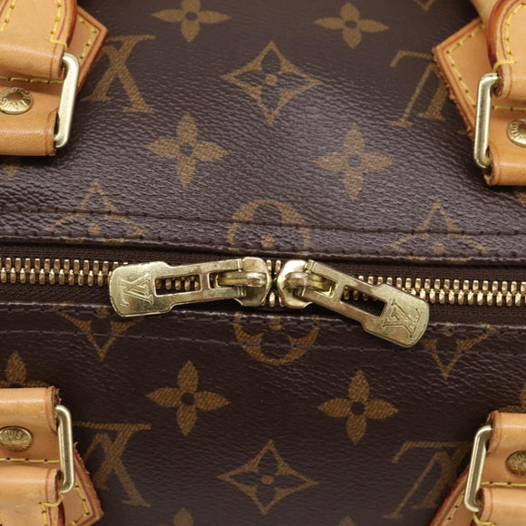 LOUIS VUITTON Monogram Speedy Bandouliere 35 Hand Bag M41111 LV Auth 209645A