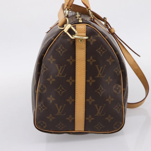 LOUIS VUITTON Monogram Speedy Bandouliere 35 Hand Bag M41111 LV Auth 209645A
