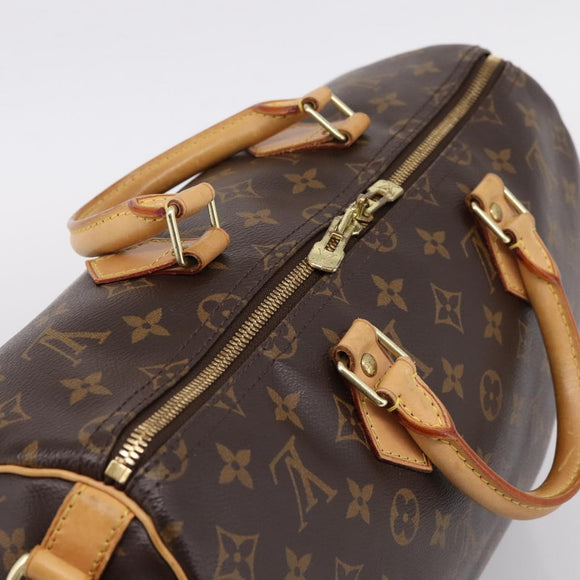 LOUIS VUITTON Monogram Speedy Bandouliere 35 Hand Bag M41111 LV Auth 209645A
