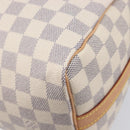 LOUIS VUITTON Damier Azur Speedy Bandouliere 25 Hand Bag N41374 Auth 209646SAV-16
