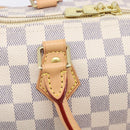 LOUIS VUITTON Damier Azur Speedy Bandouliere 25 Hand Bag N41374 Auth 209646SAV-21